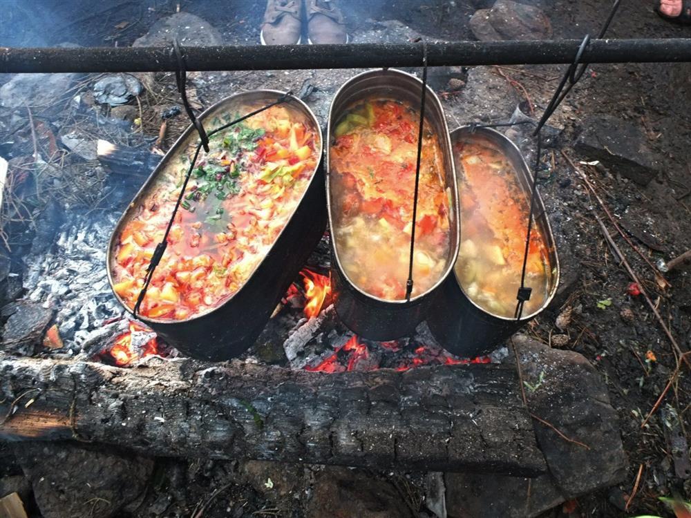 Походный ужин